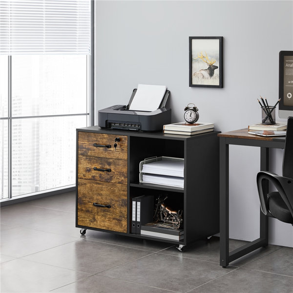 Wayfair filing cabinet deals wood